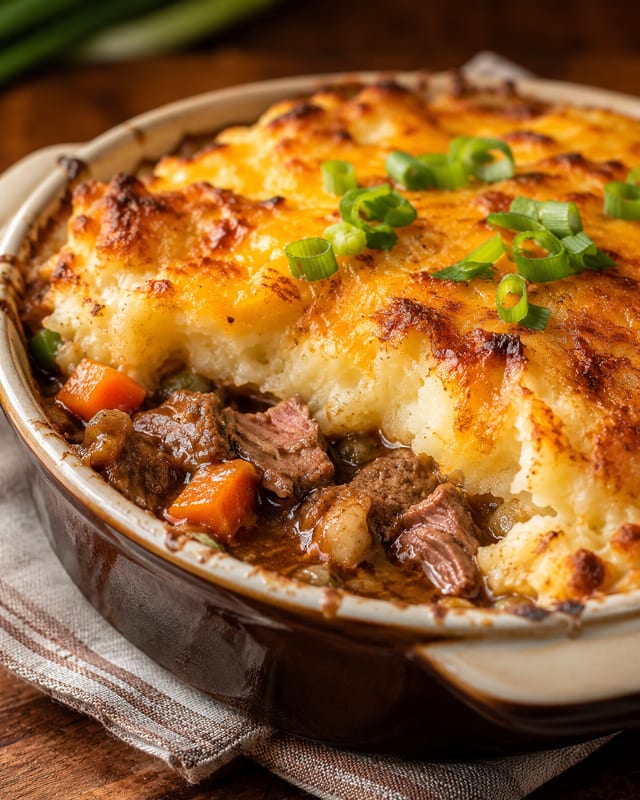 Pit Beef Sheppards Pie.