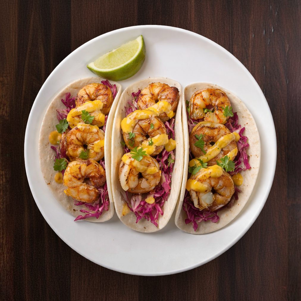 Shrimp Tacos.