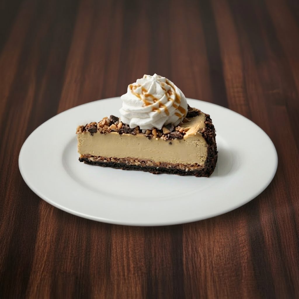Snickers Cheesecake.